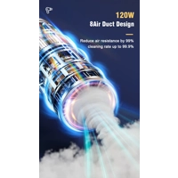 TurboClean™ Mini Vacuum – Powerful Cordless Dust Blaster (for Car & Home)