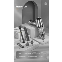 TurboClean™ Mini Vacuum – Powerful Cordless Dust Blaster (for Car & Home)