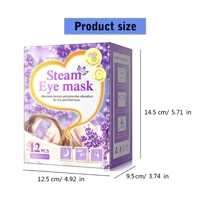 Lavender Steam Eye Mask (12 Pcs Box)