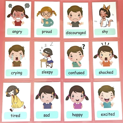 Emotion Flash Cards – 12 Laminated Cards for Emotional Lea.. Emotion Flash Cards – 12 Laminated Cards for Emotional Lea..