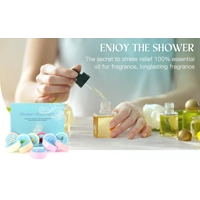 Aromatherapy Shower Steamers Set – 12 Scents of Pure Shower Bliss