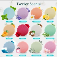 Aromatherapy Shower Steamers Set – 12 Scents of Pure Shower Bliss