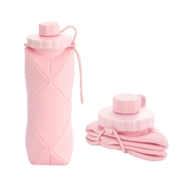 Collapsible Silicone Travel Bottle – Space-Saving & Stylish Hydration