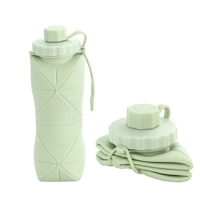 Collapsible Silicone Travel Bottle – Space-Saving & Stylish Hydration