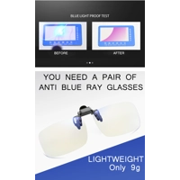 Clip-On Anti Blue Light Glasses – Protect Your Eyes, Effortlessly