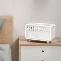 4-in-1 HiFi Bluetooth White Noise Machine – Sleep Deeper, Breathe Easier, Live Calmer