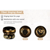 Tibetan Singing Bowl Set – Handcrafted for Meditation, Healing & Mindfulness