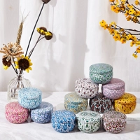 12pcs Set of Scented Aromatherapy Candles in Decorative Tins