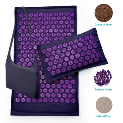 Lotus Acupressure Mat & Pillow Set β Natural Pain Relief &.. Lotus Acupressure Mat & Pillow Set β Natural Pain Relief &..