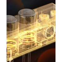 Smart Wall-Mounted Toothbrush Sterilizer & Dispenser Station