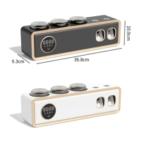 Smart Wall-Mounted Toothbrush Sterilizer & Dispenser Station