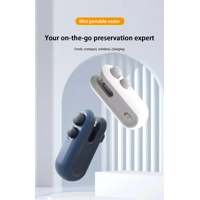 USB Rechargeable Mini Bag Sealer – Keep Your Food Fresh Anytime, Anywhere