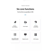 USB Rechargeable Mini Bag Sealer – Keep Your Food Fresh Anytime, Anywhere