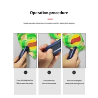 USB Rechargeable Mini Bag Sealer – Keep Your Food Fresh Anytime, Anywhere