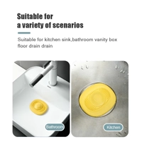Press-Type Silicone Drain Filter – Smart Drainage Meets Clean Design