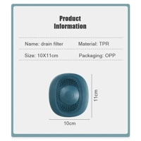 Press-Type Silicone Drain Filter – Smart Drainage Meets Clean Design