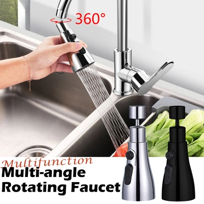Multifunction 360Β° Rotating Faucet Head with 3 Spray Modes Multifunction 360Β° Rotating Faucet Head with 3 Spray Modes