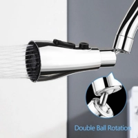 Multifunction 360° Rotating Faucet Head with 3 Spray Modes