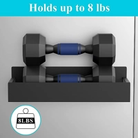 Magnetic Wall-Mounted Storage Rack – Sleek, Strong & Space-Saving (Small, Large, or Combo Set)