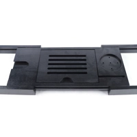 Luxury Expandable Bamboo Bathtub Tray – Adjustable Spa Caddy with Book & Wine Holder