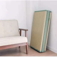 Foldable Japanese-Style Tatami Mat – Natural Rush Grass Floor Mattress for Mindful Living
