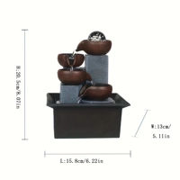 Zen Water Fountain – Relaxation and Tranquility for Your Home USB powered