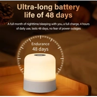 Touch LED Night Light – Soothing Glow for a Serene Space