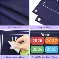 My Daily Calendar Felt Board – Interactive Visual Learning Tool for Kids