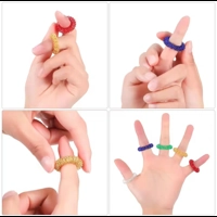 Acupressure Rings – Spiky Sensory Finger Rings for Relaxation & Focus (5–100 PCS, Random Colors)