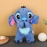 Kawaii Stitch Plush – Baby Sleep Companion with Light, Sound & Breathing Simulation