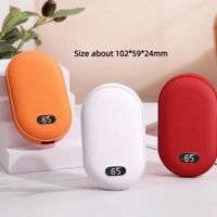 2-in-1 Pebble Hand Warmer & Power Bank – 10,000mAh USB Rechargeable Pocket Comfort