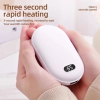 2-in-1 Pebble Hand Warmer & Power Bank – 10,000mAh USB Rechargeable Pocket Comfort