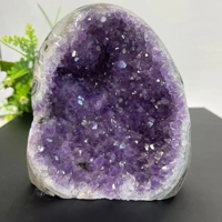 Natural Amethyst Crystal Cluster Geode – From Uruguay | Spiritual Home Décor & Energy Balance