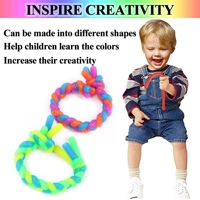 6-Pack Stretchy Fidget Strings – Sensory Stress Relief for Kids & Adults