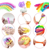 6-Pack Stretchy Fidget Strings – Sensory Stress Relief for Kids & Adults