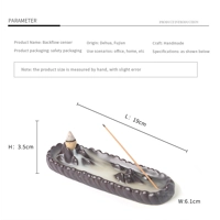 Mountain Backflow Incense Burner – A Misty Escape in Miniature