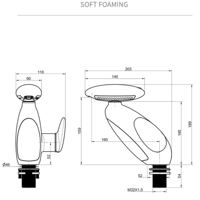 LED Temperature-Sensitive Faucet – 4-Mode Waterfall & Stream Mixer