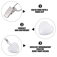 Portable Mini LED Heart-Shaped Touch Light – Calm-Finding Glow in the Dark