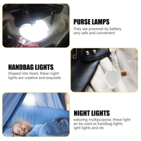 Portable Mini LED Heart-Shaped Touch Light – Calm-Finding Glow in the Dark