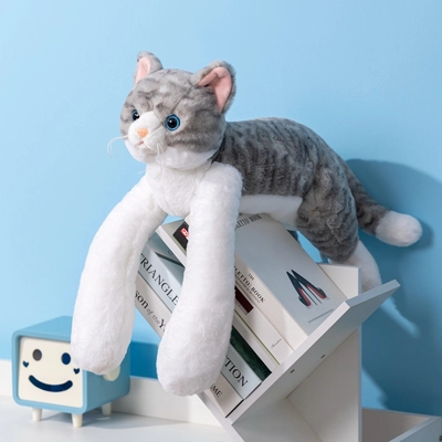 Weighted long arm cat Plush Animal