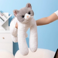 Weighted long arm cat Plush Animal