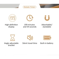 Rotary LED Digital Timer – Sleek Precision for Modern Living