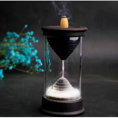 Reflux Hourglass Incense Burner β Mesmerizing Flow for Min.. Reflux Hourglass Incense Burner β Mesmerizing Flow for Min..