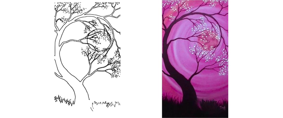 A Swirling Tree