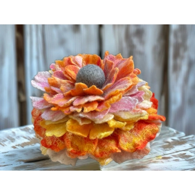 Felted flower room fresheners