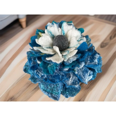 Felted flower room fresheners