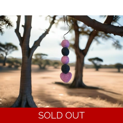 Heartstrings Pink & Grey