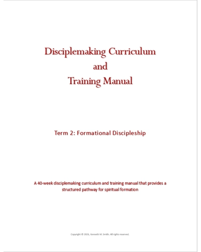 Term 2: Formational Discipleship