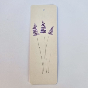 Boekenlegger lavendel