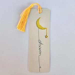 Boekenlegger met kwastje